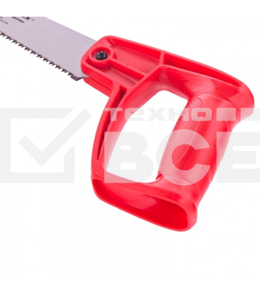 Ножовка по дереву Matrix 23106 для мелких пильных работ, 320 мм, цельнолитая однокомпонентная рукоятка