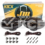 Колонки автомобильные Kicx JM-165 130Вт 89дБ 4Ом 16.5 см (6 1/2 дюйм) (ком.: 2 кол.) коаксиальные трехполосные, фото2
