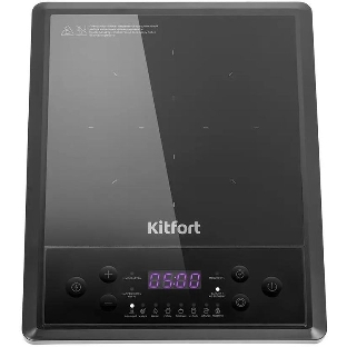 Плита Индукционная Kitfort КТ-158 черный стеклокерамика (настольная)