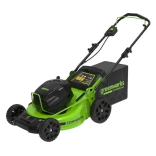 Газонокосилка аккумуляторная Greenworks GC82HPLM51, 24 В, 2 Ач