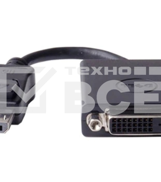 Адаптер Dell DisplayPort to DVI Single Link DP/N 0KKMYD