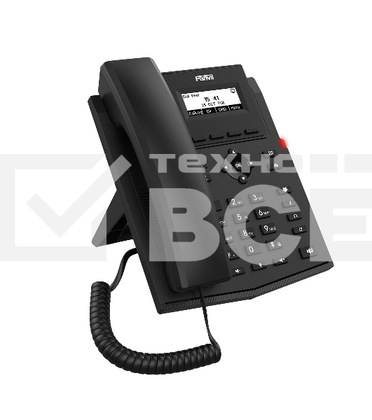 Телефон IP Fanvil X301P черный