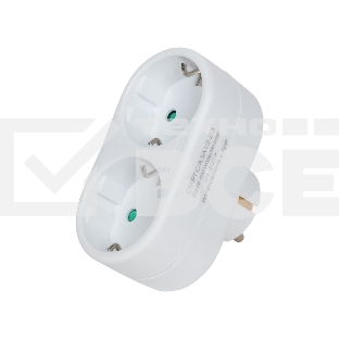 Бытовые удлинители С/АДАПТЕР СТАРТ SA1/2-ZD 2 роз.