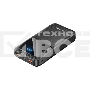 Портативный аккумулятор Vention 20000mAh(M/C-A/A)22.5W Черный с LED Дисплеем