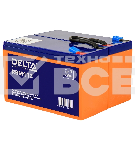 Батарея для ИБП Delta RBM113 24В 7.2Ач