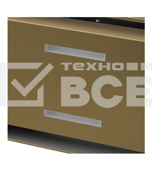 Кухонная вытяжка Maunfeld Bath Plus 402IL золотой