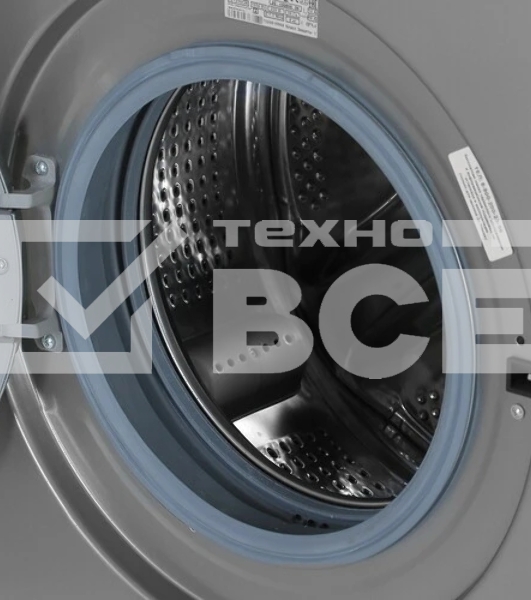 Стиральная машина Beko WRE 65P1 BSS серебристый, загрузка фронтальная 6 кг, 1000 об/мин., класс: А