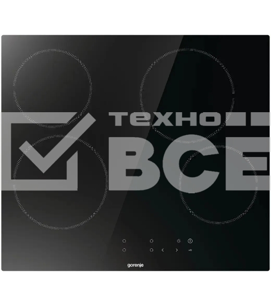 Электрическая варочная поверхность Gorenje ECT641BSCE Hi-Light, независимая, черный