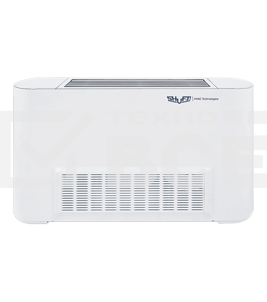 Фанкойл напольно-потолочный Shuft SFF-900 1100 м³/час, 1100 л/час, 90 м², 8,1/8,9 кВт, 53 дБ