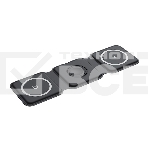 Беспроводное зарядное устройство Rexant с MagSafe 3в1, Qi, 15Вт, черный, фото 1