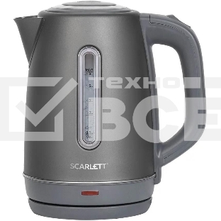 Чайник электрический Scarlett SC-EK21S42 1.8л. 1800Вт графит корпус: пластик