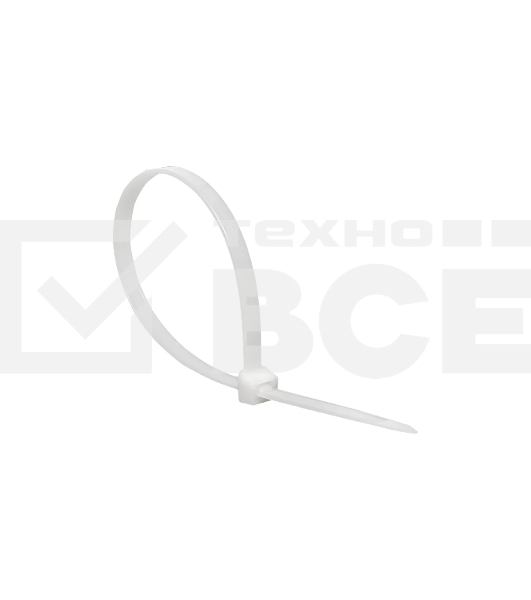 Хомут кабельный 3.6х370 нейл. белый (уп. 100 шт) EKF plc-c-3.6x370