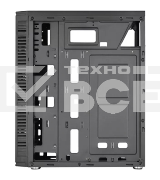 Компьютерный корпус Midtower Filum 00-00866547 ATX S17 черный, без БП, RGb strip, USB 3.0/2.0