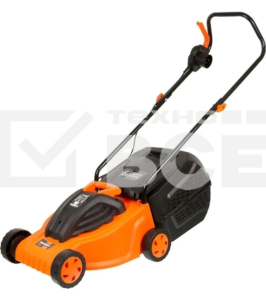 Газонокосилка электрическая PATRIOT PT 1132E, 1000 Вт, 32 см, индукционный двигатель