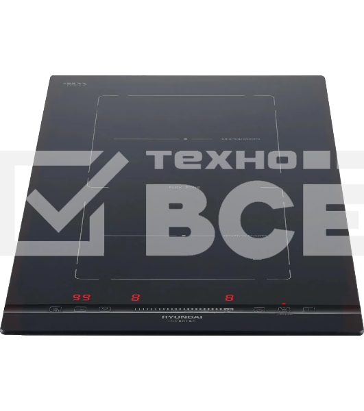 Индукционная варочная панель Hyundai HHI 3855 BG черный