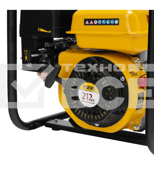 Мотопомпа бензиновая для грязной воды Denzel PX-80D7, 7 л.с., 3