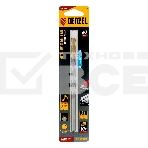 Сверло спиральное по металлу Denzel 7,0 х 156 мм, Р6М5, Golden Tip, удлиненное, фото6