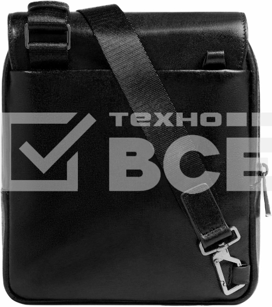 Сумка мужская Piquadro Philip CA6791W136/N черная натур.кожа