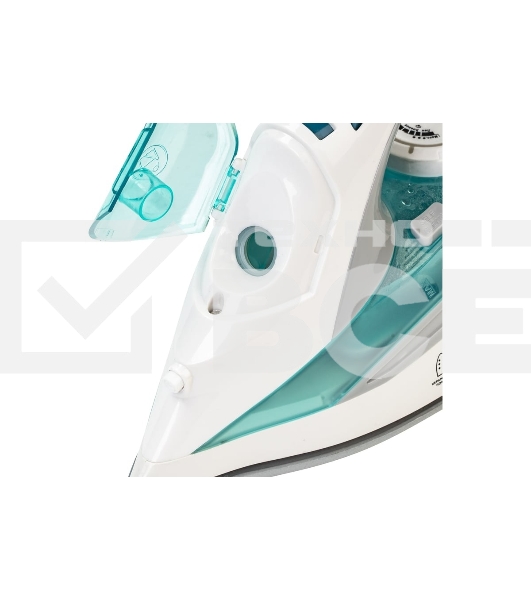 Утюг Galaxy Line GL 6127, бирюзовый, паровой, 2200 Вт, постоянный пар 50 г/мин, паровой удар 170 г/мин, функции: самоочистка, антикапля, антинакипь, функция увлажнения, вертикальное отпаривание, защита от перегрева, индикатор нагрева, керамическое покрыти