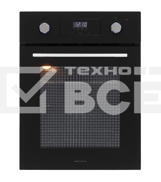 Встраиваемый духовой шкаф Krona SONATA 45 BL G2