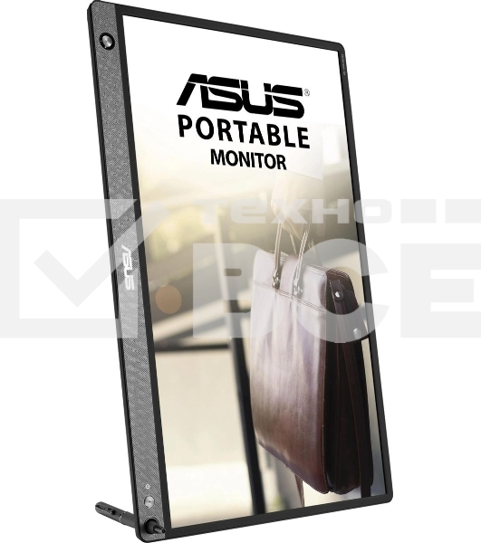 Монитор 15.6' ASUS ZenScreen MB16AHP IPS 1920x1080, 60 Гц, 5 мс, 16:9, 250 кд/м², micro HDMI, USB-C, динамики, черный