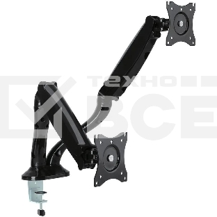 Кронштейн для мониторов Arm Media LCD-T22 черный 15'-32' макс.14кг настольный поворот и наклон верт.перемещ.