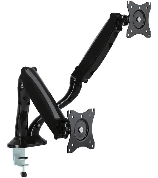Кронштейн для мониторов Arm Media LCD-T22 черный 15'-32' макс.14кг настольный поворот и наклон верт.перемещ.