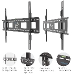 Кронштейн для LED/LCD Kromax STAR-1 черный Диагональ экрана (дюймы) 32'-90' Нагрузка (кг) 81 черный, фото6