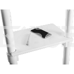 Стойка для телевизора Cactus CS-ST1146WT белый, 37'-70' макс. 70 кг, напольный, мобильный, фото4