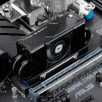 Радиатор для SSD Thermalright HR-10-2280-PRO-BL черный алюминий Ret, фото4