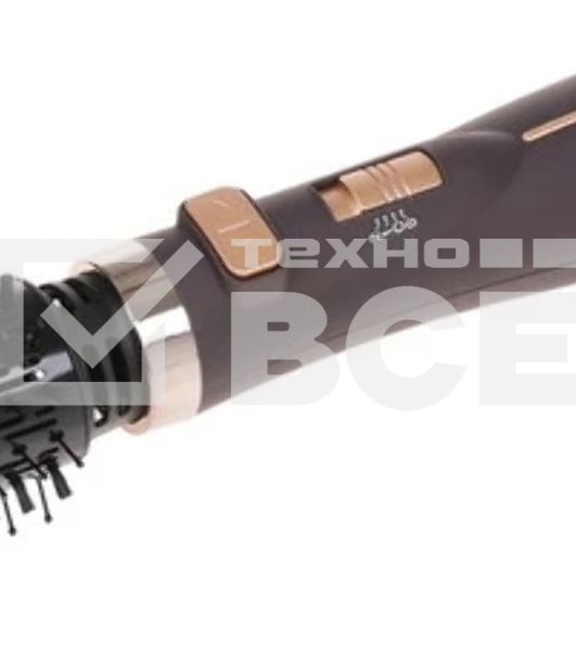 Фен-щётка Centek CT-2061 золото/черный, 1200 Вт, 50 мм, ионизация