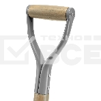 Лопата траншейная профессиональная Palisad LUXE 100х360х1250 мм, с зубьями, ясень, EFP, фото4