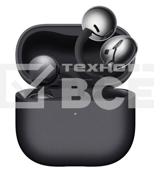 Наушники TWS Huawei FreeClip 2 черный, открытые (клипсы), Bluetooth, быстрая зарядка, до 8 ч