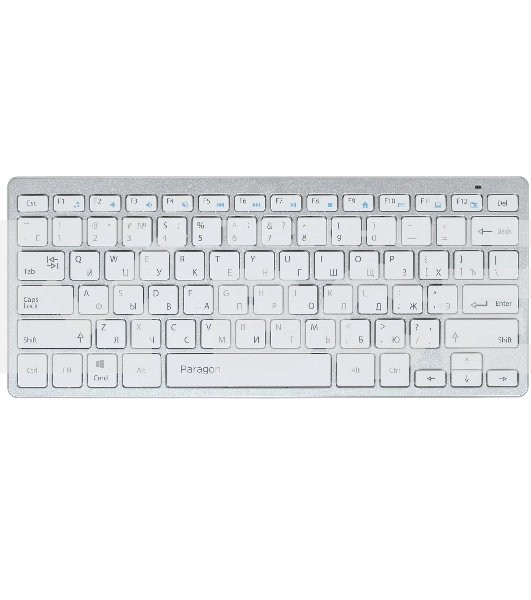 Комплект клавиатура+мышь Qumo Paragon K15/M21 беспроводной, USB, 1600 DPI, белый