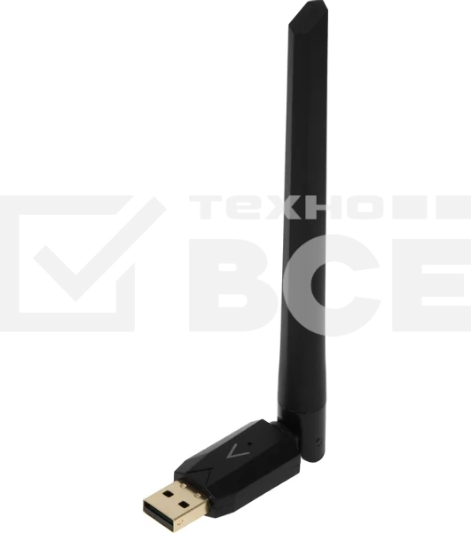 Адаптер USB Digma D-BT60 BT6.0+EDR class 1 200м черный