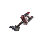 Пылесос вертикальный Bufett MVC 387A черный/красный, питание от аккумулятора, 250 Вт, уборка сухая, пылесборник 0.6 л, фото6