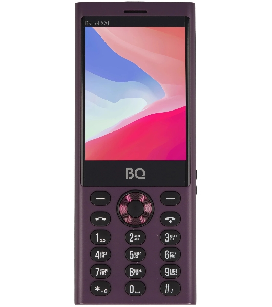 Мобильный телефон BQ 3598 Barrel XXL фиолетовый/черный