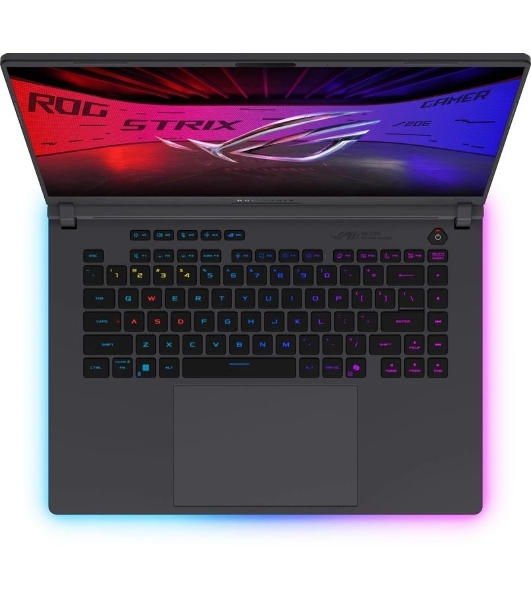 Ноутбук ASUS ROG Strix G16 G615LR-S5162/16'/IPS/Intel Core Ultra 7 255HX/32GB/1024GB SSD/NVIDIA GeForce RTX 5070 Ti 12GB/Без ОС/серый/2.65kg