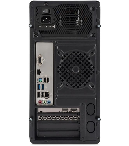 Компьютер IRU Tactio 310H6SEA MT i5 12400F (2.5) 16Gb SSD512Gb RTX 3050 6Gb FreeDOS GbitEth 500W черный (RUS) (2113794)