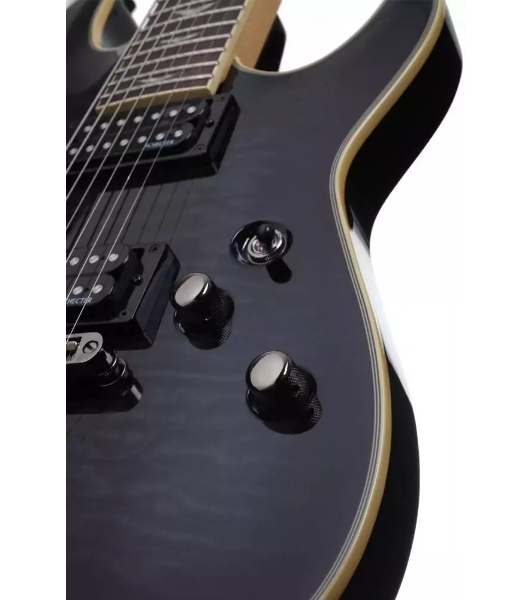 Электрогитара SCHECTER OMEN EXTREME-7 STBLK - электрогитара 7-струнная, STBLK