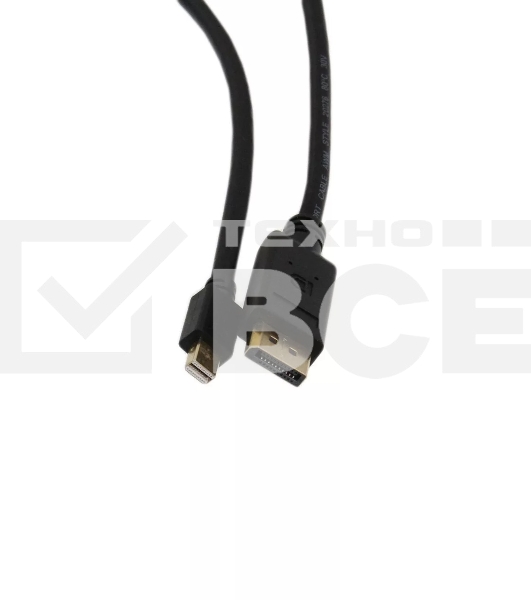 Кабель-переходник Telecom (TA682-1.8M) 4K*60Hz 1.2V Mini DisplayPort M <--> Display Port M 1,8м [6926123463314]