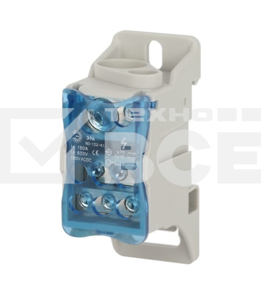 Блок распределительный на DIN-рейку NO-122-41 РБД-160А Эра Б0051115