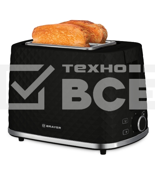Тостер BRAYER BR2101BK черный