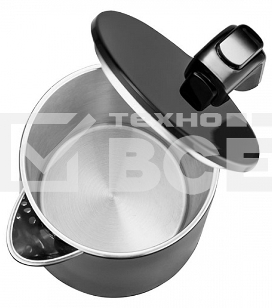 Чайник BQ KT1716P черный. Мощность:1800 Вт, Объем 1л