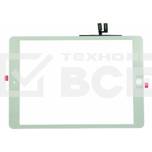 Сенсорное стекло (тачскрин) для iPad 9 (2021) A2602, A2603, A2604, A2605, белое