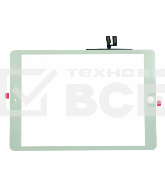 Сенсорное стекло (тачскрин) для iPad 9 (2021) A2602, A2603, A2604, A2605, белое