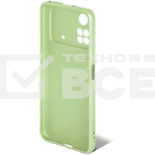Чехол (клип-кейс) DF poCase-03 для Poco M4 Pro (4G) светло-зеленый