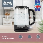 Чайник электрический Domfy DSB-EK304 1.7л. 2200Вт черный (корпус: стекло), фото15