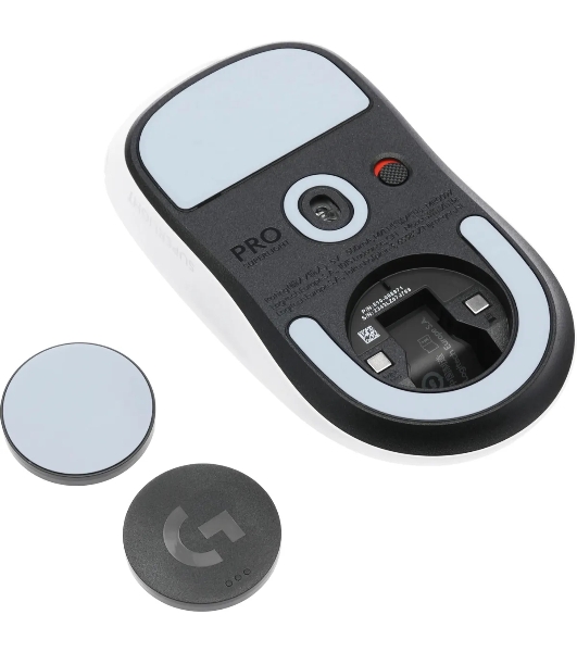 Мышь беспроводная Logitech G PRO X SUPERLIGHT 2 белый, 32000 dpi, радиоканал, USB, кнопки - 5