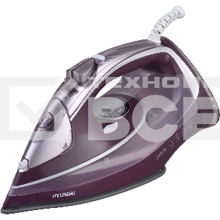 Утюг Hyundai H-SI01780 3100Вт розовый/бордовый